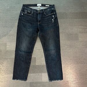 FRAME Boyfriend-Jeans Le Garcon Crop